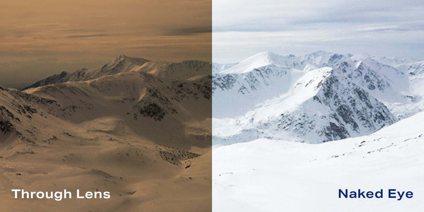 Alternative view of Arctic Blue | Nebula Spare Lens